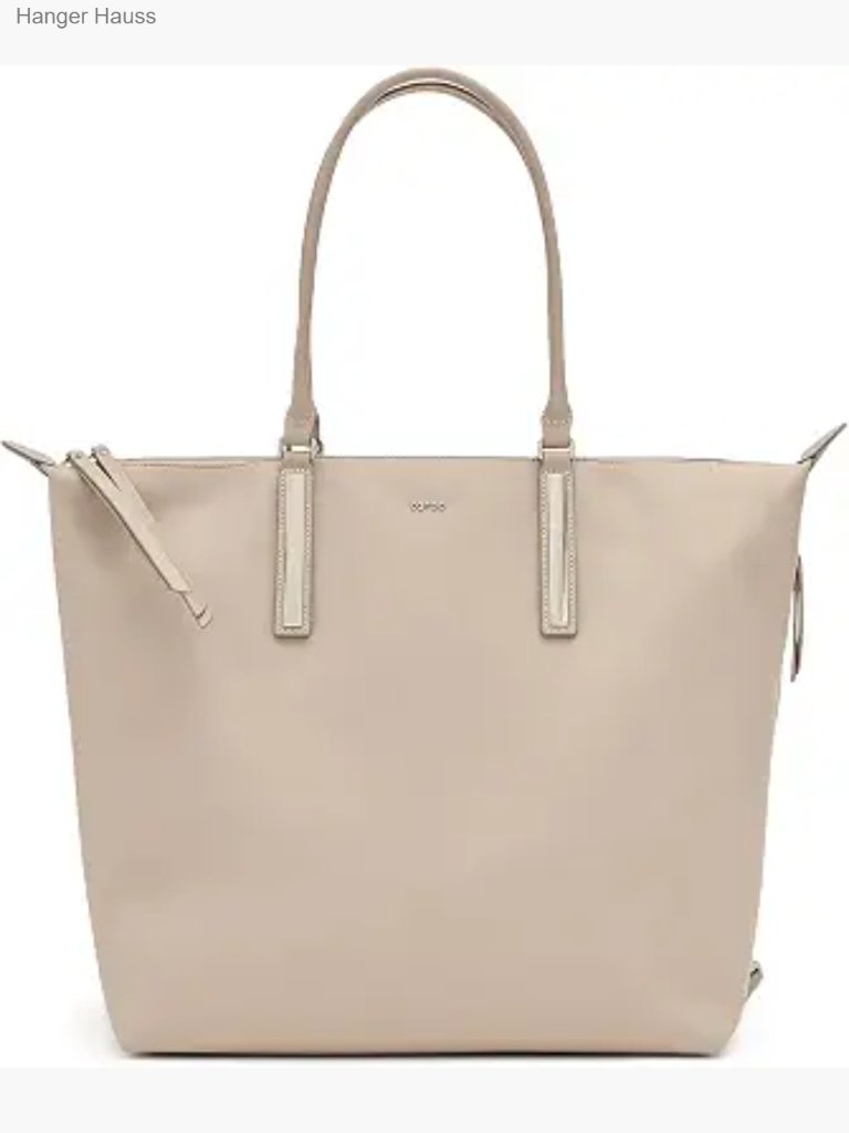 Convertible Tote Backpack With Laptop Sleeve, Water-Repellent Nylon